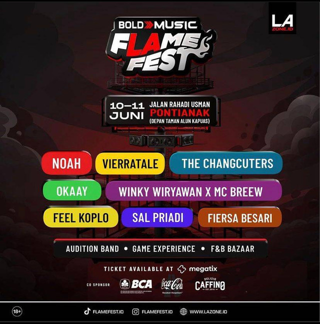 Flame Festival Beri Kesempatan Penonton yang Beruntung Untuk Berangkat ke Eropa