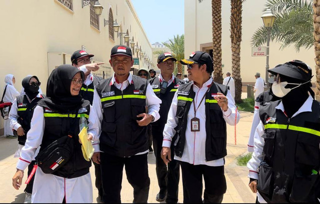 Petugas Penyelenggara Ibadah Haji (PPIH) Arab Saudi Daerah Kerja (Daker) Madinah. Foto: Kemenag