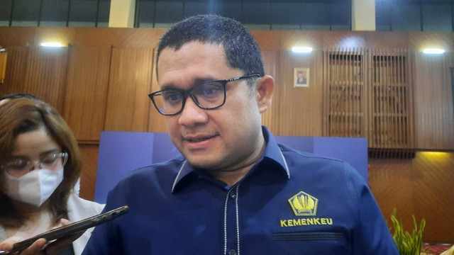 Kepala BKF, Febrio Kacaribu di Kementerian Keuangan, Rabu (31/5). Foto: Ave Airiza Gunanto/kumparan
