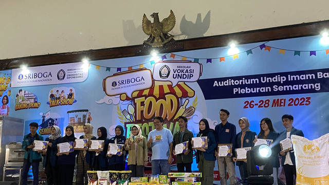 Food Festival 2023 Kolaborasi Sekolah Vokasi UNDIP bersama Sriboga.