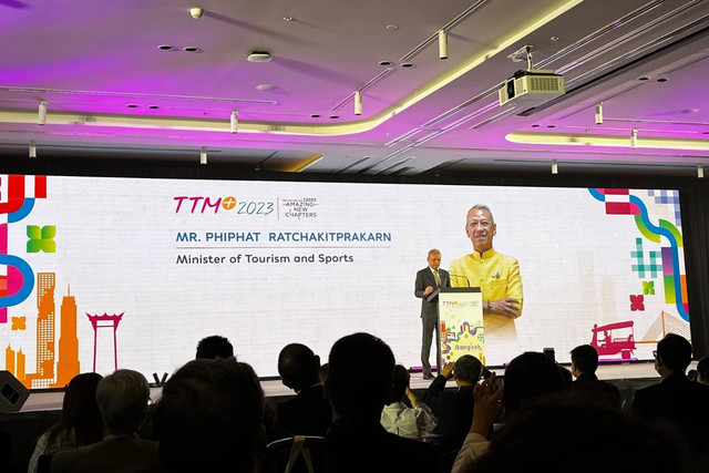 Thailand Travel Mart Plus atau TTM+ 2023 di Queen Sirikit National Convention Center, Bangkok, Thailand. Foto: D.N Mustika Sari/kumparan