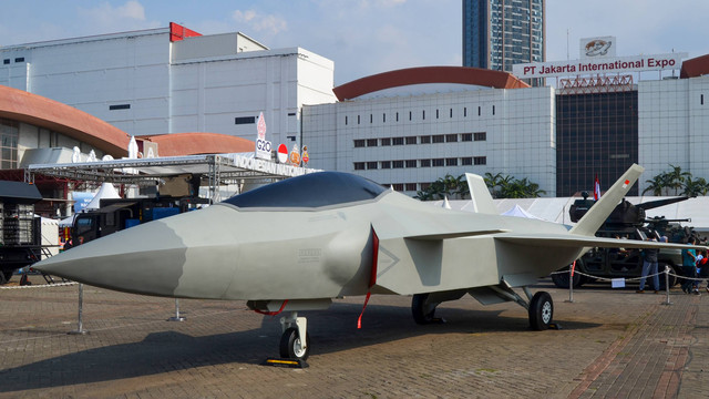 Pesawat jet tempur KF-21 Boramae. Foto: Michelle VP/Shutterstock