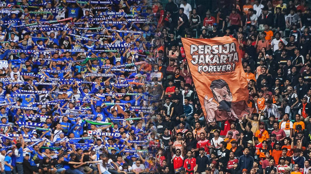 Bobotoh dan Jakmania. Foto: Iqbal Firdaus/kumparan