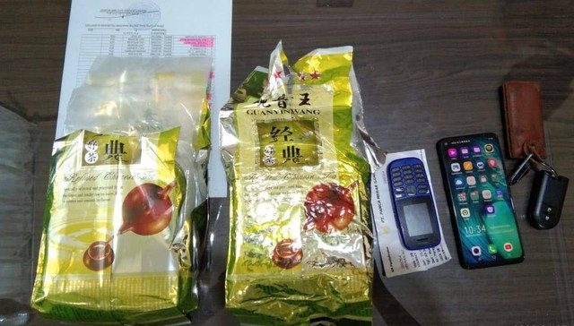 Barang bukti kasus penyelundupan sabu oleh oknum polisi di Parepare. Foto: Dok. Istimewa