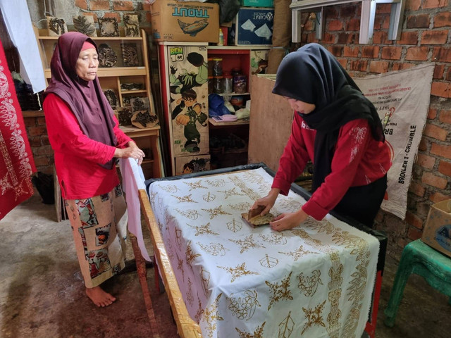 UMK batik binaan PTBA. Dok: PTBA