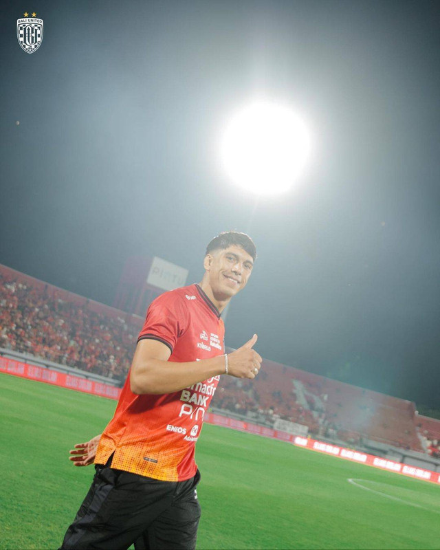 Pemain Anyar Bali United Elias Dolah Foto: Instagram/@baliunitedfc