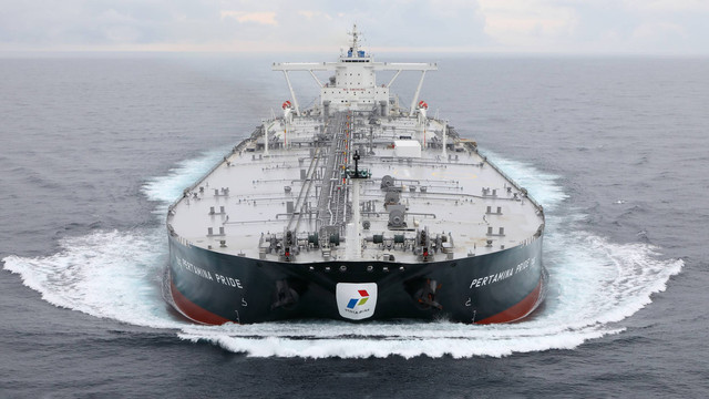 Kapal minyak milik Pertamina. Foto: Dok. Pertamina