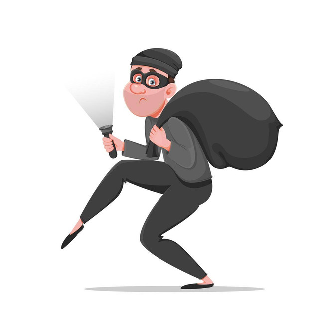 Ilustrasi Pencuri. Foto : Shutterstock