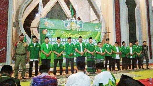 Foto : Prosesi Pelantikan PAC GP Ansor Sidoarjo