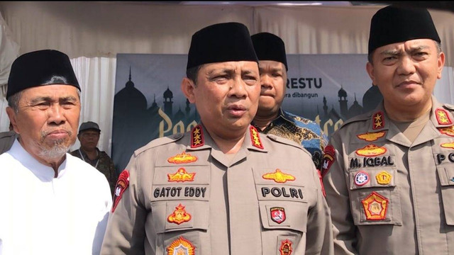 Wakapolri Komjen Pol Gatot Eddy Pramono di Riau, Kamis (8/6). Foto: Dok. Istimewa