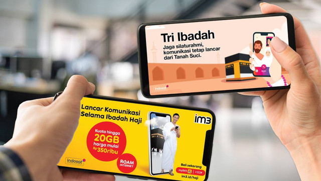 Ilustrasi Paket Haji Indosat
 Foto: Dok. Indosat