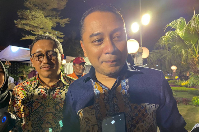 Wali Kota Surabaya, Eri Cahyadi, saat ditemui di Balaikota Surabaya, Sabtu (10/6/2023). Foto: Farusma Okta Verdian/kumparan
