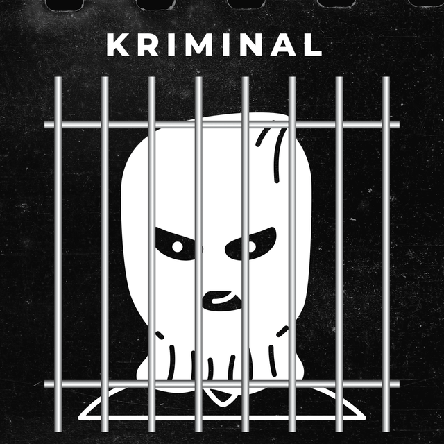 ilustrasi tersangka kriminal (sumber Pribadi)