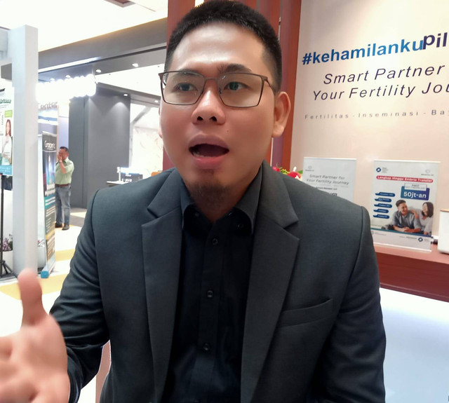 dr. Fachry Achmad Prodjokusumo, MPH. Komisaris PT SFI, sekaligus CEO Smart IVF. Foto: Masruroh/Basra