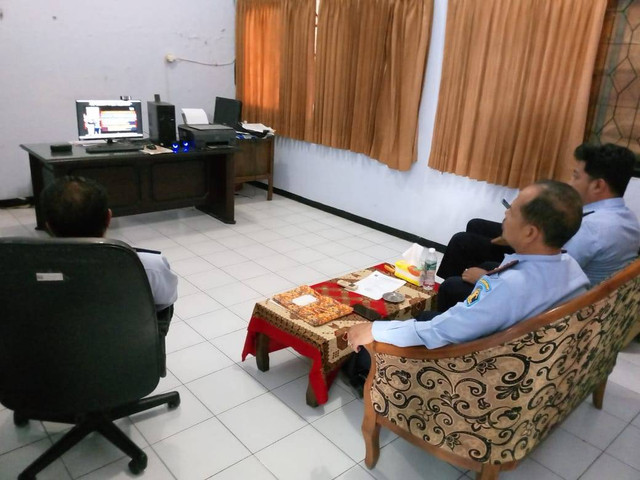 Rupbasan Mojokerto Ikuti Penguatan Satgas UPP Terus Berantas Pungli (Foto:HumasRupMoker)
