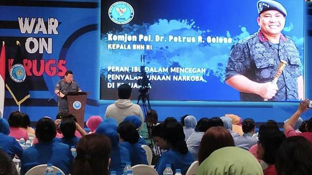 Kegiatan Workshop Ketahanan Keluarga Anti Narkoba di Kota Manado, Sulawesi Utara (Sulut), Senin (12/6).