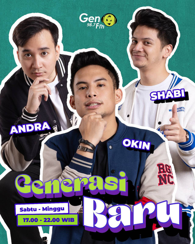 Penyiar GENerasi Baru yang siap menghibur Sobat Gen. Foto: Dok. Istimewa.