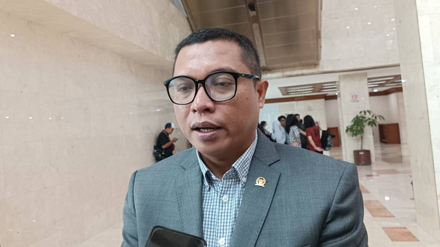 Ketua DPP PPP, Achmad Baidowi alias Awiek, saat ditemui di Kompleks Parlemen, Jakarta, Selasa (13/6/2023). Foto: Zamachsyari/kumparan