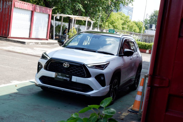Toyota Yaris Cross di Toyota Driving Experience Sunter. Foto: Aditya Pratama Niagara/kumparan