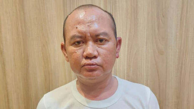 Pelaku pemerkosaan terhadap anak tiri di Pademangan, Jakarta Utara. Foto: Dok. Istimewa