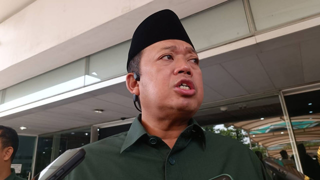 Anggota Komisi VI DPR RI Fraksi Golkar, Nusron Wahid di Kompleks Parlemen, Jakarta, Rabu (14/6/2023). Foto: Zamachsyari/kumparan