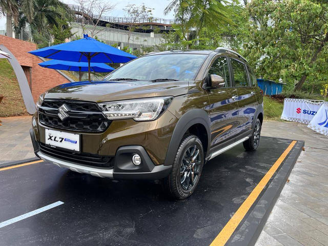 PT Suzuki Indomobil Sales (SIS) resmi meluncurkan Suzuki XL7 Hybrid di Jakarta (15/6/2023). Foto: Sena Pratama/kumparan