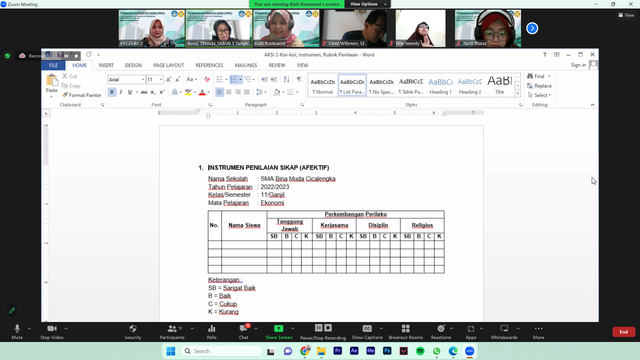 Foto Pribadi Pelaksanaan PPG Daljab di Universitas Pamulang