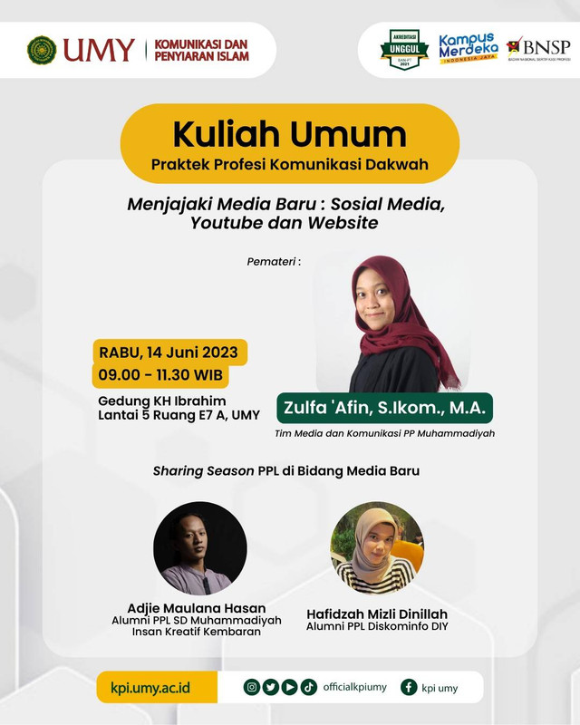 Poster Acara. Sumber : Dokumentasi panitia