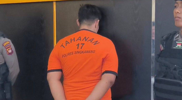 Oni kembali ditangkap polisi setelah ia menjambret di 13 lokasi di Singkawang. Padahal ia baru sebulan keluar penjara. Foto: Dok Hi!Pontianak