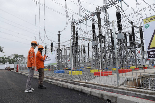 Ilustrasi petugas sedang cek listrik PLN. Foto: PT PLN