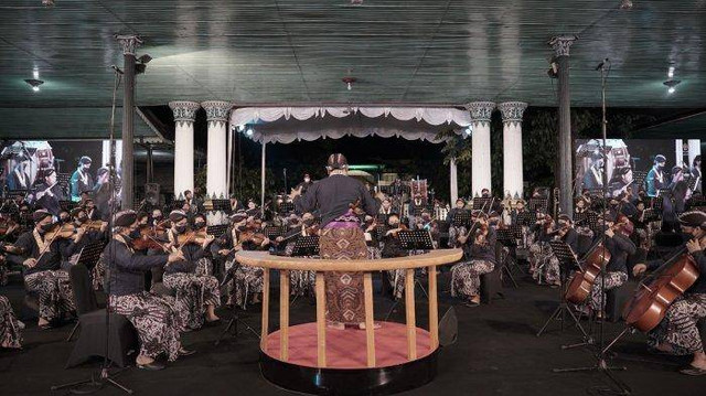 Salah satu penampilan Yogya Royal Orkestra. Foto: Dok. Pemprov DIY