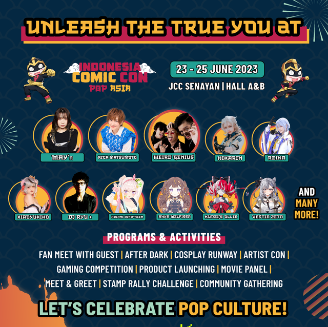 May'n di Comic Con 2023. Foto: Istimewa