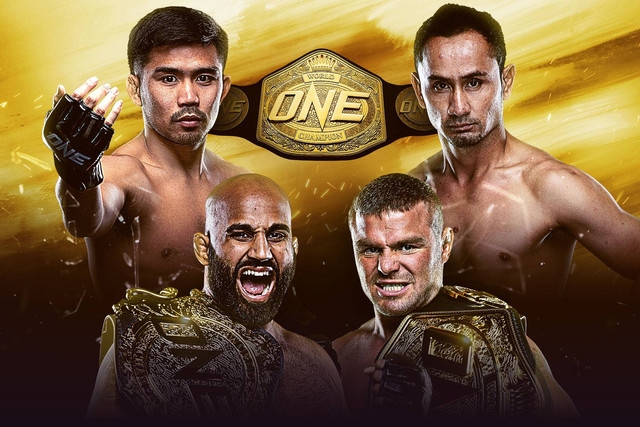 ONE Friday Fights 22 menampilkan dua laga perebutan gelar juara. Foto: ONE Championship
