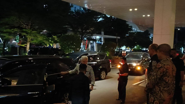 Bacapres PDIP Ganjar Pranowo di Hotel JS Luwansa, Jumat (23/6/2023). Foto: Zamachsyari/kumparan