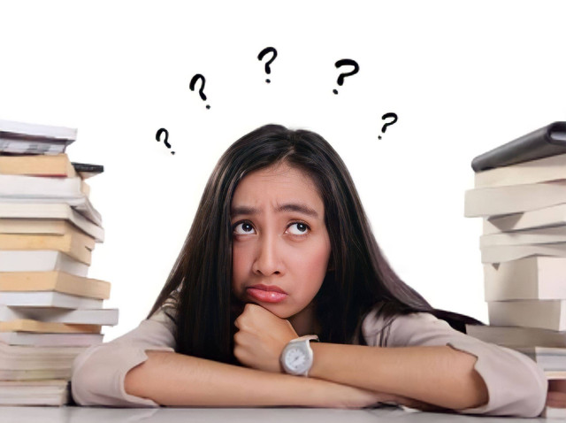 Ilustrasi wanita yang sedang kebingungan. Foto: Shutterstock