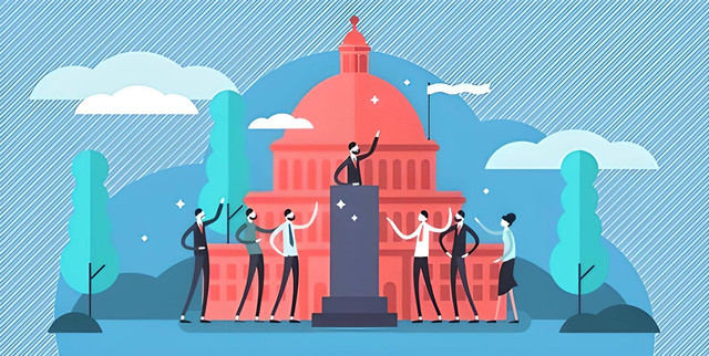 Ilustrasi kekuasaan adalah candu. Foto: VectorMine/Shutterstock