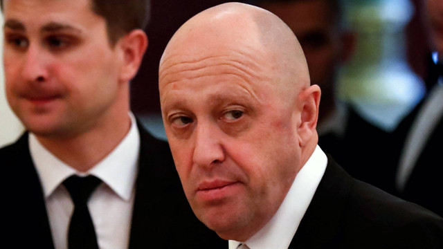 Yevgeny Prigozhin saat pertemuan dengan para pemimpin bisnis yang diadakan oleh presiden Rusia dan China di Kremlin di Moskow pada 4 Juli 2017. Foto: Sergei Ilnitsky/AFP