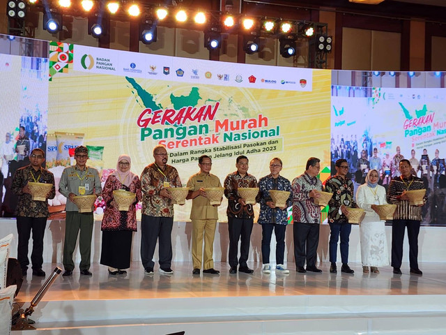 Gerakan Pangan Murah Serentak Nasional. Foto: Badan Pangan Nasional