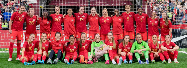 Foto tim nasional wanita Kanada. Foto: Website Resmi Timnas Nasional Wanita Kanada