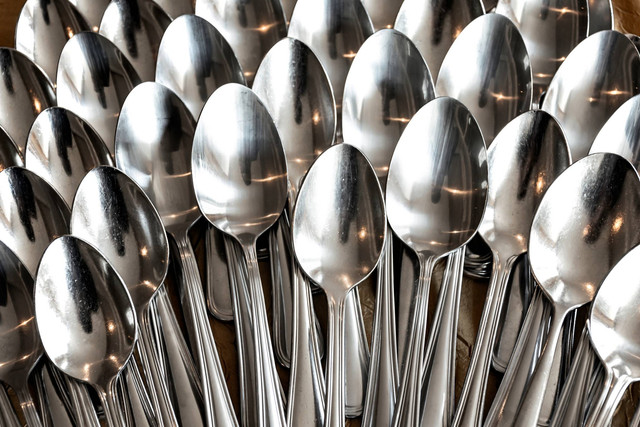 Ilustrasi sendok. Foto: Nuttsue/Shutterstock
