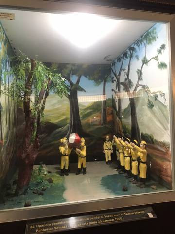 salah satu contoh miniatur yang terdapat pada museum jendral soedirman Sumber : Doc pribadi