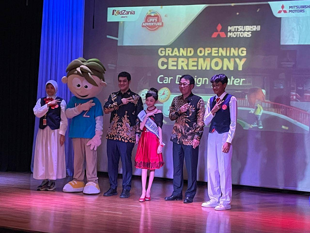 Pembukaan kembali wahana baru Mitsubishi Motors di KidZania, Pacific Place Jakarta (27/6/2023). Foto: Sena Pratama/kumparan