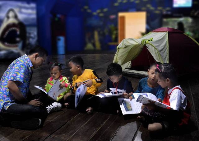 Camping Under The Sea di Sea World Ancol. Foto: Dok. Ancol