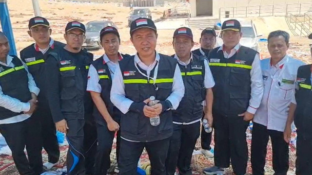 Dirjen Penyelenggaraan Haji dan Umrah Kemenag Hilman Latief memastikan seluruh jemaah sudah meninggalkan Muzdalifah dan bergerak di Mina. Foto: Dok. MCH 2023