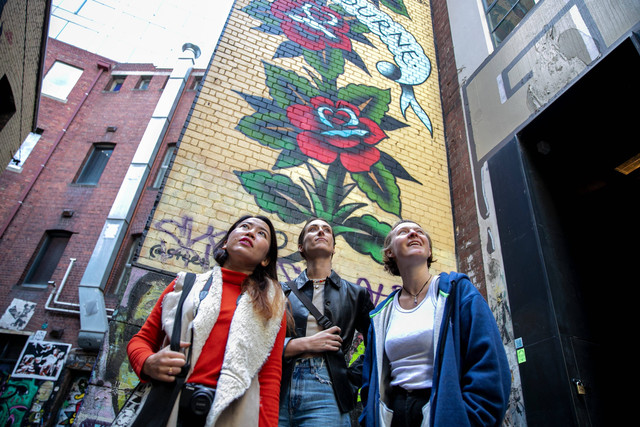 Blender Studios Street Art Tours. Foto: Tourism Australia/Visit Victoria