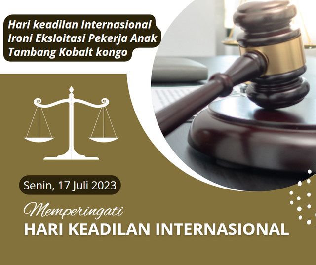 Hari keadilan Internasional Ironi Eksploitasi Pekerja Anak Tambang Kobalt BY Canva