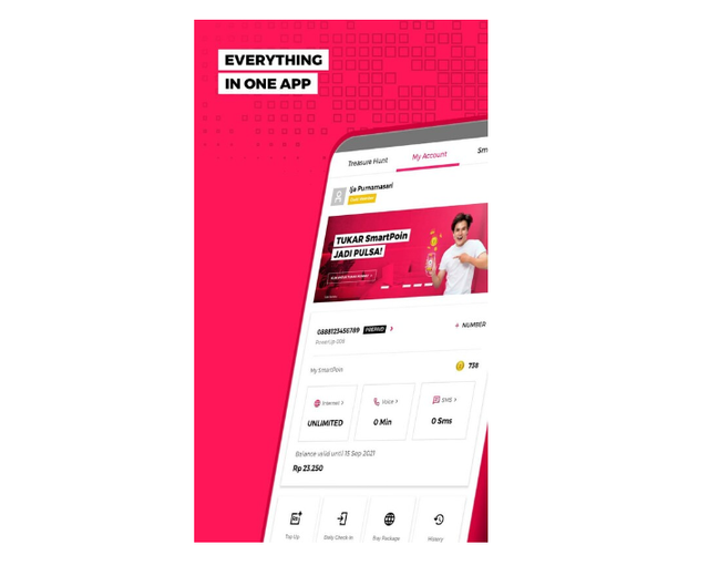 Ilustrasi Cara Cek Kuota Smartfren, Foto: Tangkapan Layar Penulis dari laman resmi Smartfren