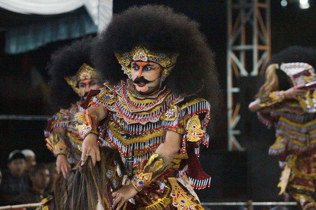 Foto kuda lumping Temanggung, foto dari teman saya ig @dodi_bayuu