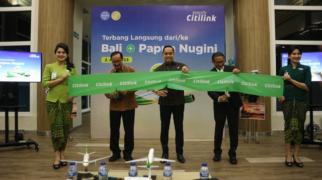 Citilink buka rute Bali-Papua Nugini. Foto: Citilink