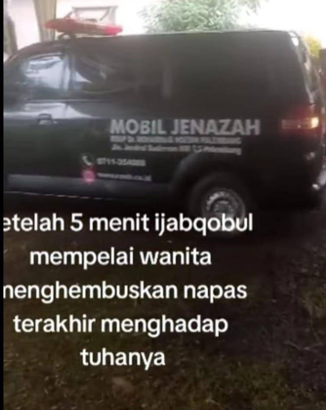 Potongan video seusai Dwi Otaviani mengembuskan napas terkahir, Foto : Istimewa